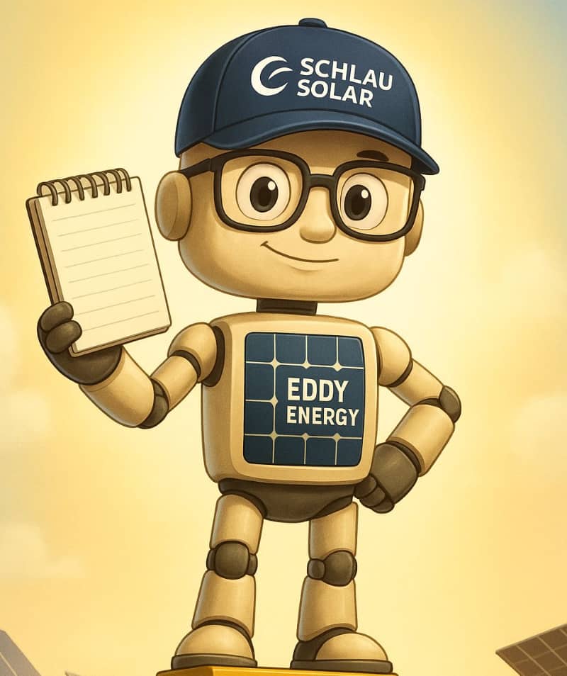 Eddy Energy, die KI-Assistenz von Schlau Solar
